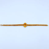 21K Gold Rashadi Motif Bracelet 7-Inch 7.78 grams | 207805