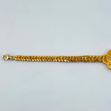 21K Gold Rashadi Motif Bracelet 7-Inch 7.78 grams | 207805