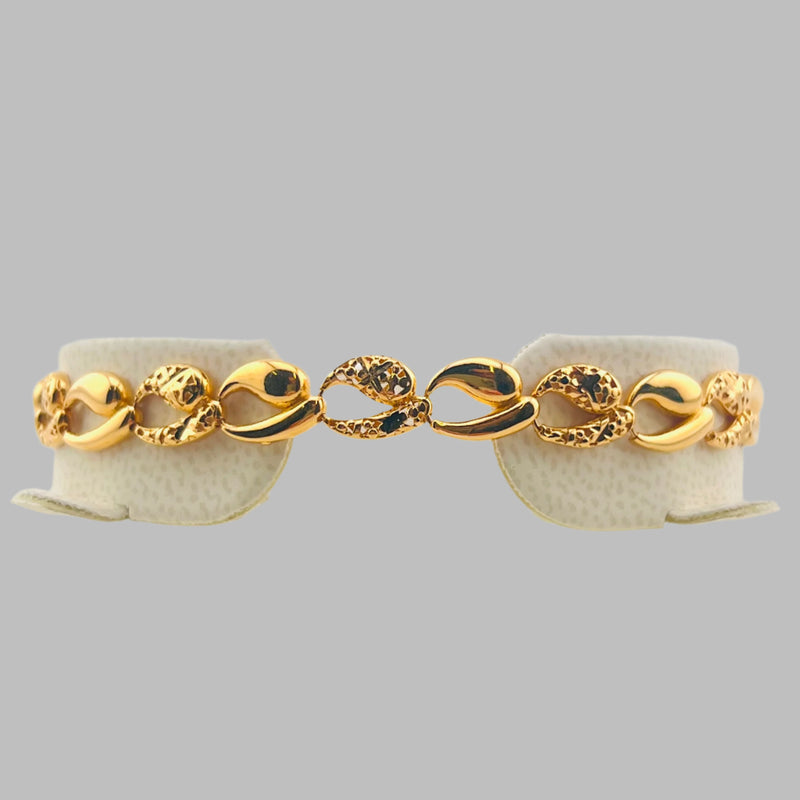 21k Dubai Gold Bracelet