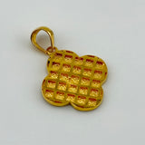 21K Gold Small Rashadi Motif Pendant 2.05 grams | 207807