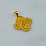 21K Gold Large Rashadi Motif Pendant 3.91 grams | 207808