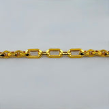 21K Gold Modern Link Bracelet 7.25-Inch 7.56 grams | 207810