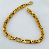 21K Gold Modern Link Bracelet 7.25-Inch 7.56 grams | 207810