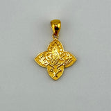 21K Gold Rashadi Four-Point Pendant 1.86 Grams | 207814