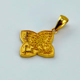 21K Gold Rashadi Four-Point Pendant 1.86 Grams | 207814