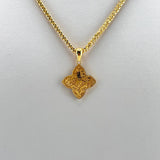21K Gold Rashadi Four-Point Pendant 1.86 Grams | 207814