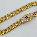 21K Gold Cuban Link Bracelet 14.12 Grams |202780