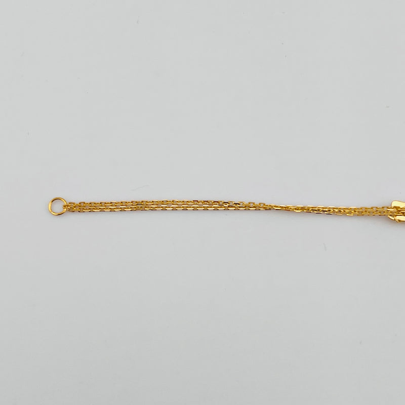 Palestine Map Gold Bracelet