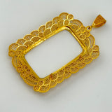 21k Gold PAMP Frame Traditional 2 Row 15.7 grams | 202791