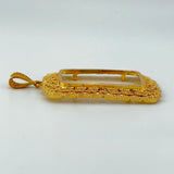 21k Gold PAMP Frame Traditional 2 Row 15.7 grams | 202791