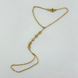 21k Gold Modern GLOVE with stones 3.35 grams | 202789