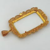 21k Gold PAMP Frame Traditional 1 Row 9.45 grams | 202793