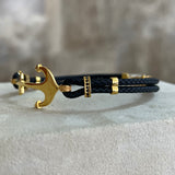 DUBAI Gold Bracelet Anchor