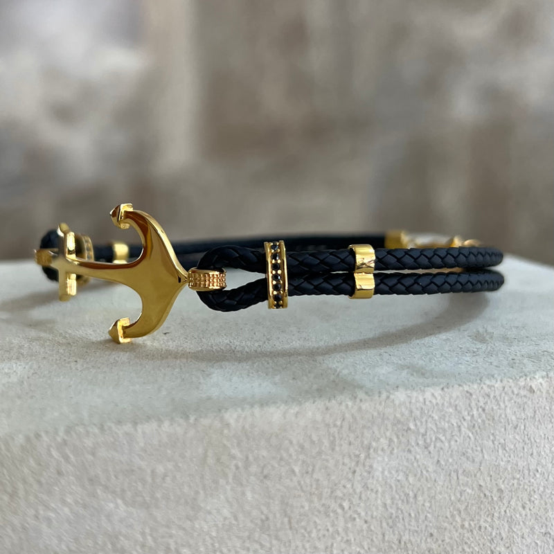 DUBAI Gold Bracelet Anchor