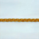 21K Gold Woven Bracelet 6.0 Grams 6.75-Inch | 207861