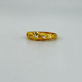 21k Gold Floral Set Diamond Cut / Polish 31.84 grams | 202823