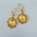 Rashadi Traditional 21k Gold Drop Down Earrings 11.85 grams | 202824
