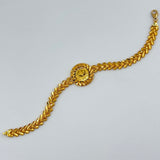 21K Gold Rashadi Circle Halo Bracelet 6.84 Grams  | 207870