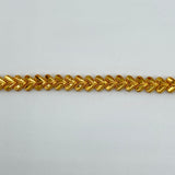 21K Gold Floral Bracelet 5.88 Grams 7-Inch | 207871