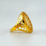 21K Gold Mediterranean Rashadi Ring 3.92 Grams | 207876