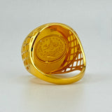 21K Gold Mediterranean Rashadi Ring 3.92 Grams | 207876