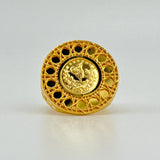 21K Gold Mediterranean Rashadi Ring 3.92 Grams | 207876
