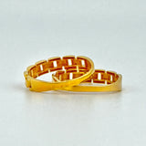 21K Gold Engagement Ring Set 3.38 Grams | 207882