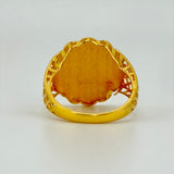 21K Gold Rashadi Rounded Star Ring 2.79 Grams | 207891