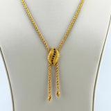 21K Gold Mediterranean Rope Necklace 21 Inch 10.62 Grams | 207898