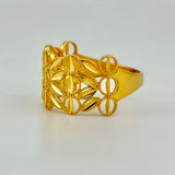 21K Gold Star Openwork Ring 2.31 Grams | 207888
