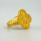 21K Gold Rashadi Motif Ring 2.49 Grams | 207887