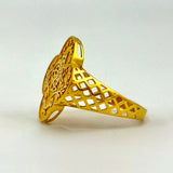 21K Gold Rashadi Motif Ring 2.49 Grams | 207887