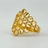 21K Gold Star Cut Ring 1.88 Grams | 207886