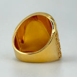 21K Gold Mediterranean Rashadi Ring 6.93 Grams | 207884