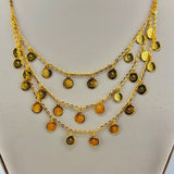 21K Gold Rashadi Matching Jewelry Set 21.52 Grams | 207976