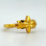 21K Gold Flower Star Ring 1.79 Grams | 207984