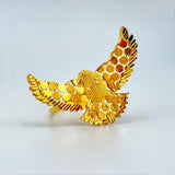 21K Gold Bird Statement Ring 4.71 Grams | 207987