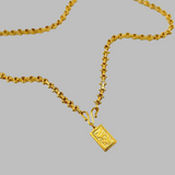24k Dragon Necklace