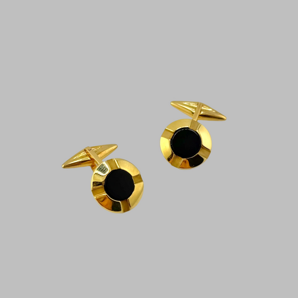 Onyx NESW Cuff Links