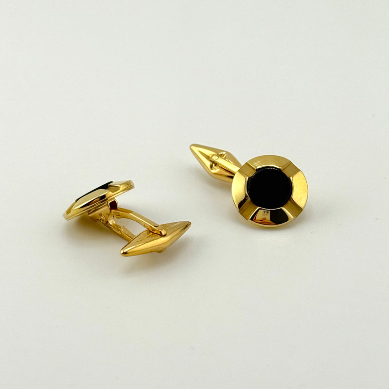 Onyx NESW Cuff Links