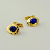 Lapis Cuff Links