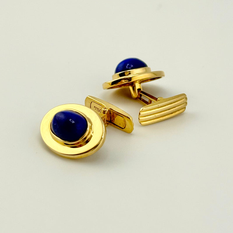Lapis Cuff Links