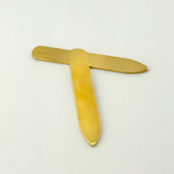 Solid Gold Collar Stays