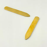Solid Gold Collar Stays