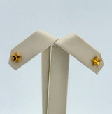 21K Gold Baby Star Stud Earrings 1.29 Grams | 208263