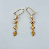 21k Gold Dropdown Traditional Loza 2.41 grams | 203334
