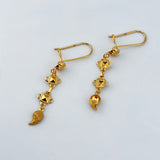 21k Gold Dropdown Traditional Loza 2.41 grams | 203334