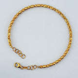 Luxury 21k Gold Bead Cuff 7.03 grams size Large | 203338