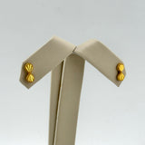 21K Gold Baby Prop Stud Earrings 1.24 Grams | 208286