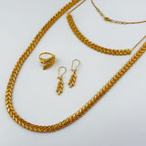 21K Gold Floral Full Set 59.06 Grams |203391